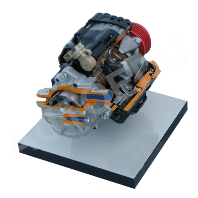 Vacuum pump alternator cutaway model AE410091M