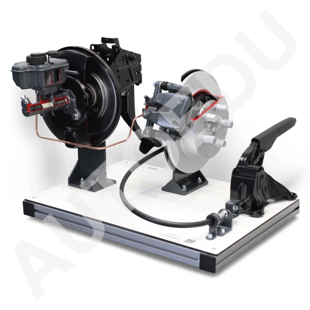 Disc And Drum Brake Cutaway Educational Trainer AE412030M