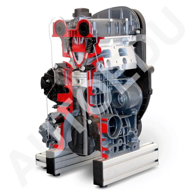 Petrol(gasoline) DOHC engine ½ cutaway model IVDB01