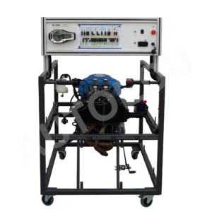 Educational motorcycle engine trainer with a fuel injection system MVMC01