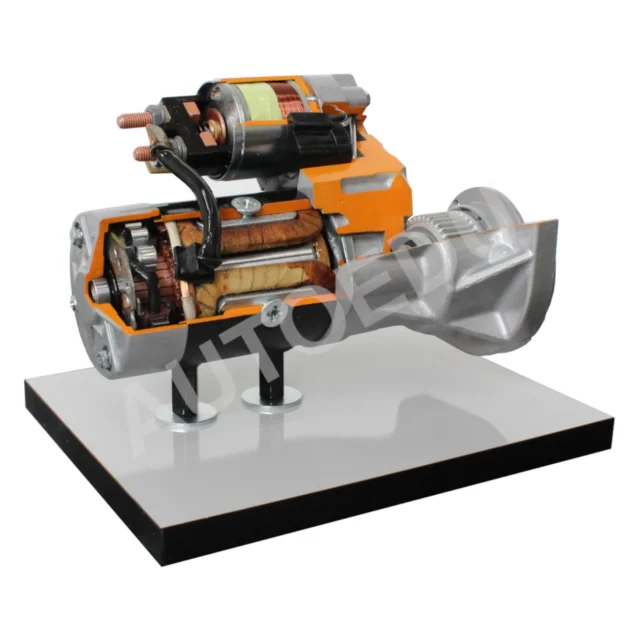 Starter motor with reduction gears cutaway Educational Trainer AE410071M