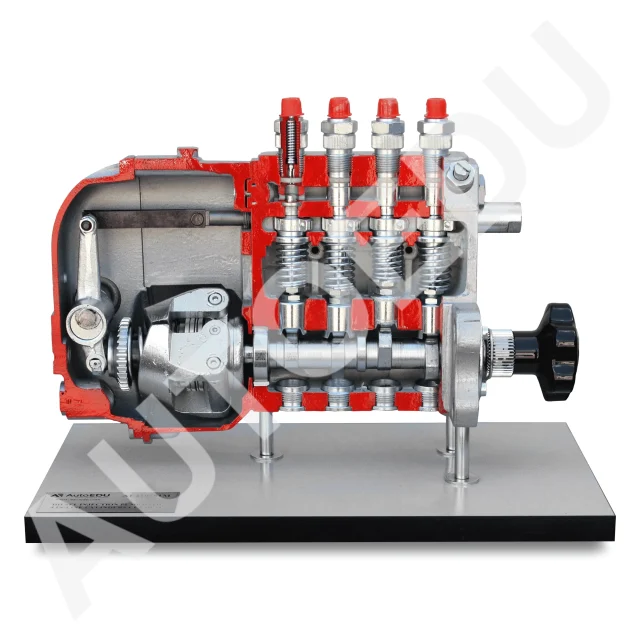 Diesel injection pump with 4 IN-LINE cylinders cutaway Educational Trainer AE410181M