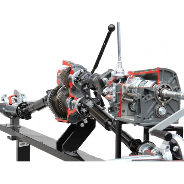 4x4 vehicle transmission with mechanical gearbox Educational Trainer AE411300M AutoEDU