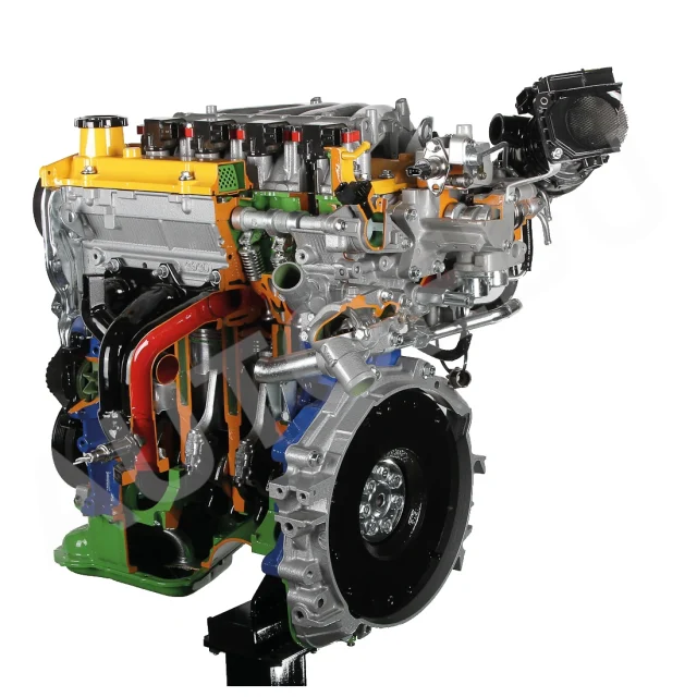 Petrol engine with direct injection MPI 16 valves cutaway AE44600E/F