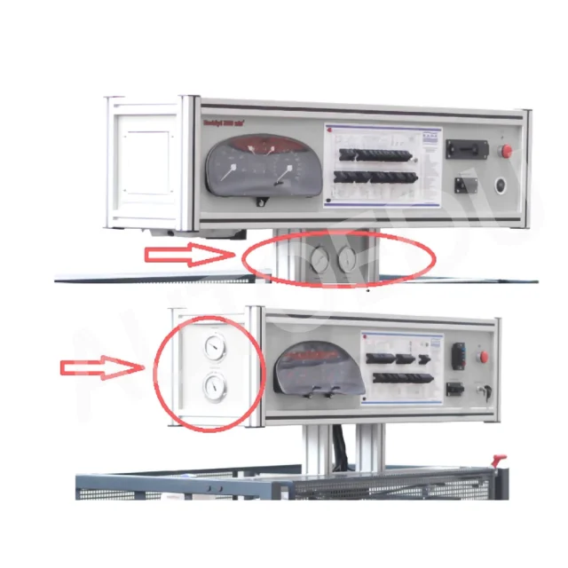 Fuel pressure gauge AEPRES-B-ENG