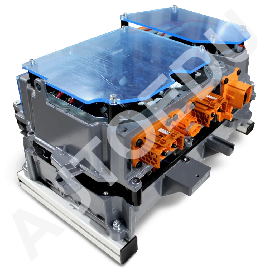 EV electric vehicle junction box and electric motoreducer cutaway model AERZ65 AutoEDU automotive training equipment