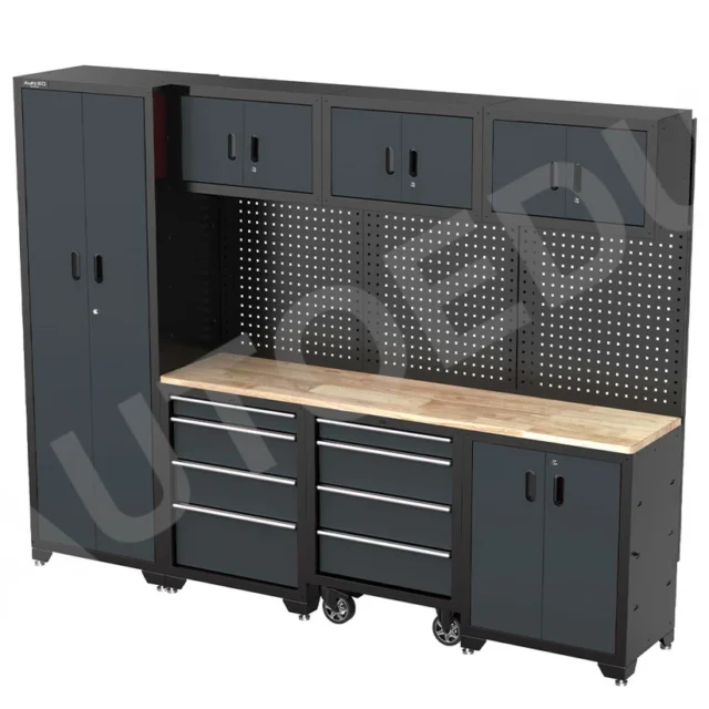 Garage storage system 4 parts AQ02BK