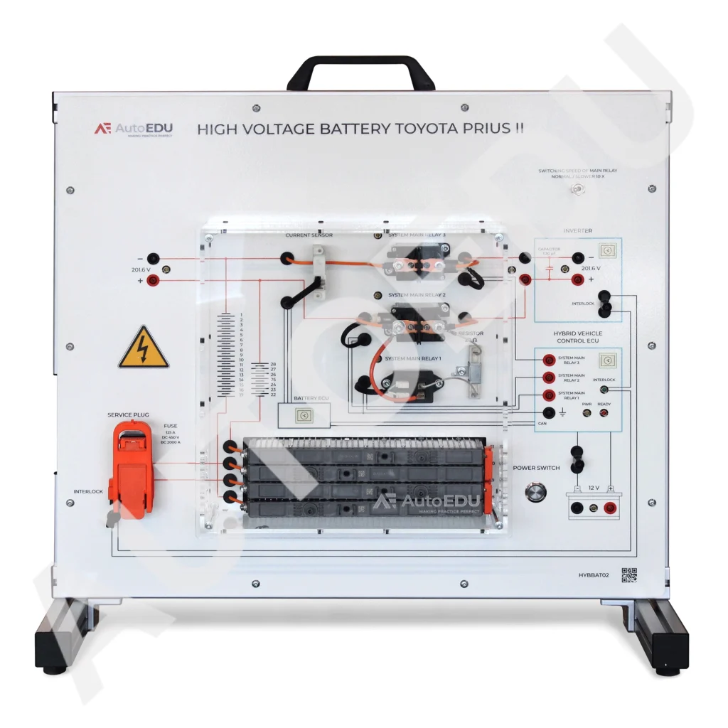 High Voltage Battery System Educational Trainer HYBBAT02 AutoEDU automotive training equipment
