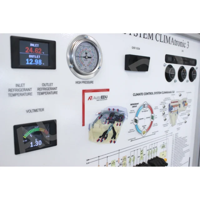Air Conditioning And Climate Control Educational Trainer MSC05 AutoEDU automotive training equipment