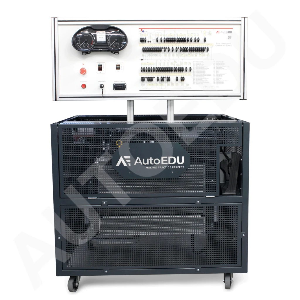 Educational Diesel Engine Trainer with CR (Common Rail) System EURO 3 MVCR01 AutoEDU automotive training equipment