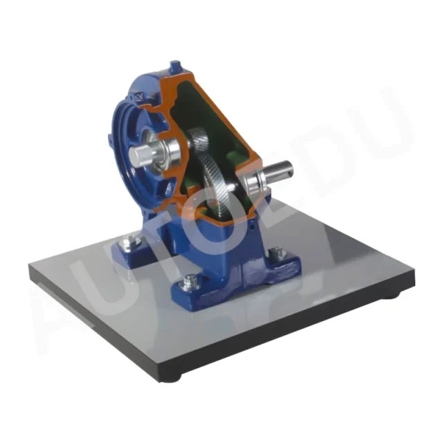 Single-stage reducer cutaway educational trainer AE413096M