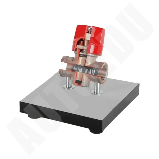 Cutaway straight-way plug valve Educational Trainer AE513132S