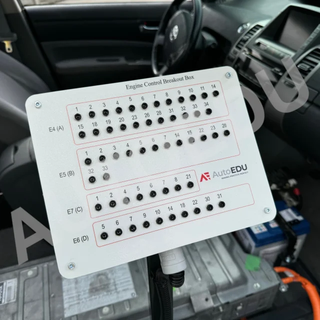 Built in measuring box for engine control system ENG-BOX