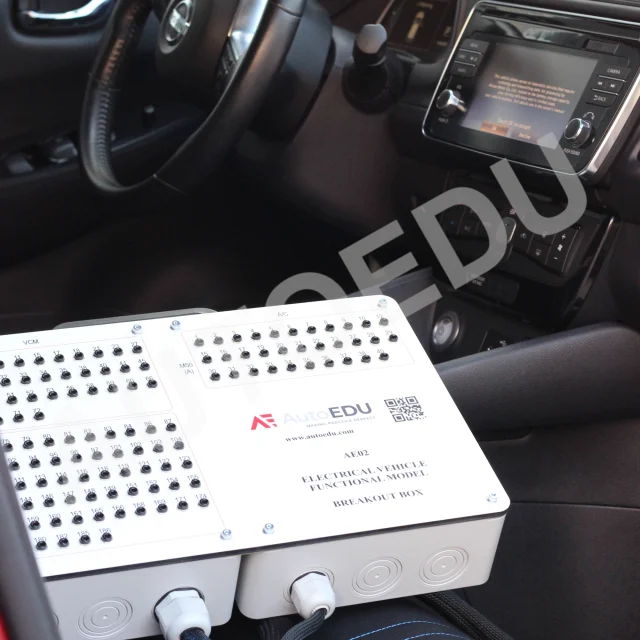 Built-in measuring box for EV system