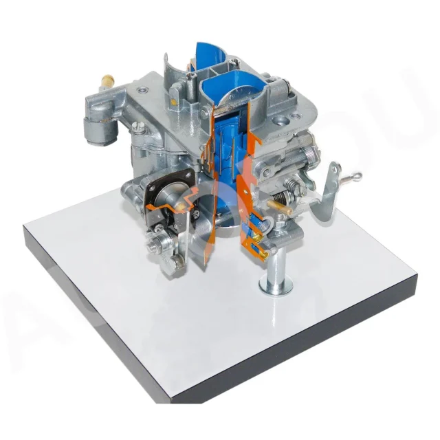 Vertical twin carburettor Cutaway AE410310S